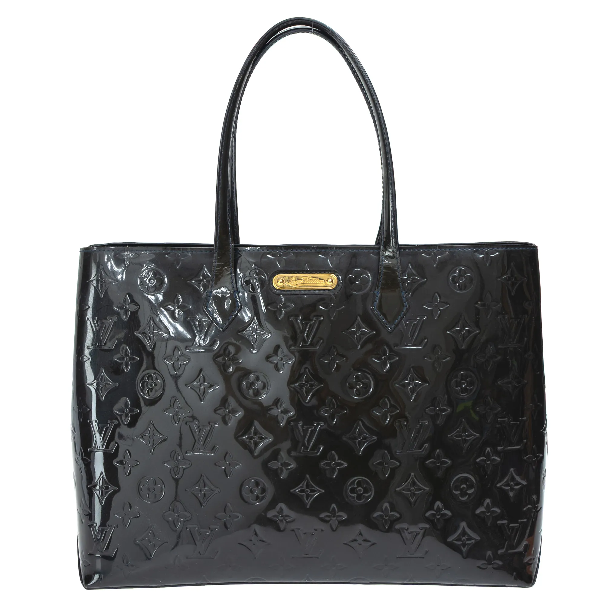300330-Bolsa-Louis-Vuitton-Wilshire-Verniz-Marrom-1-1