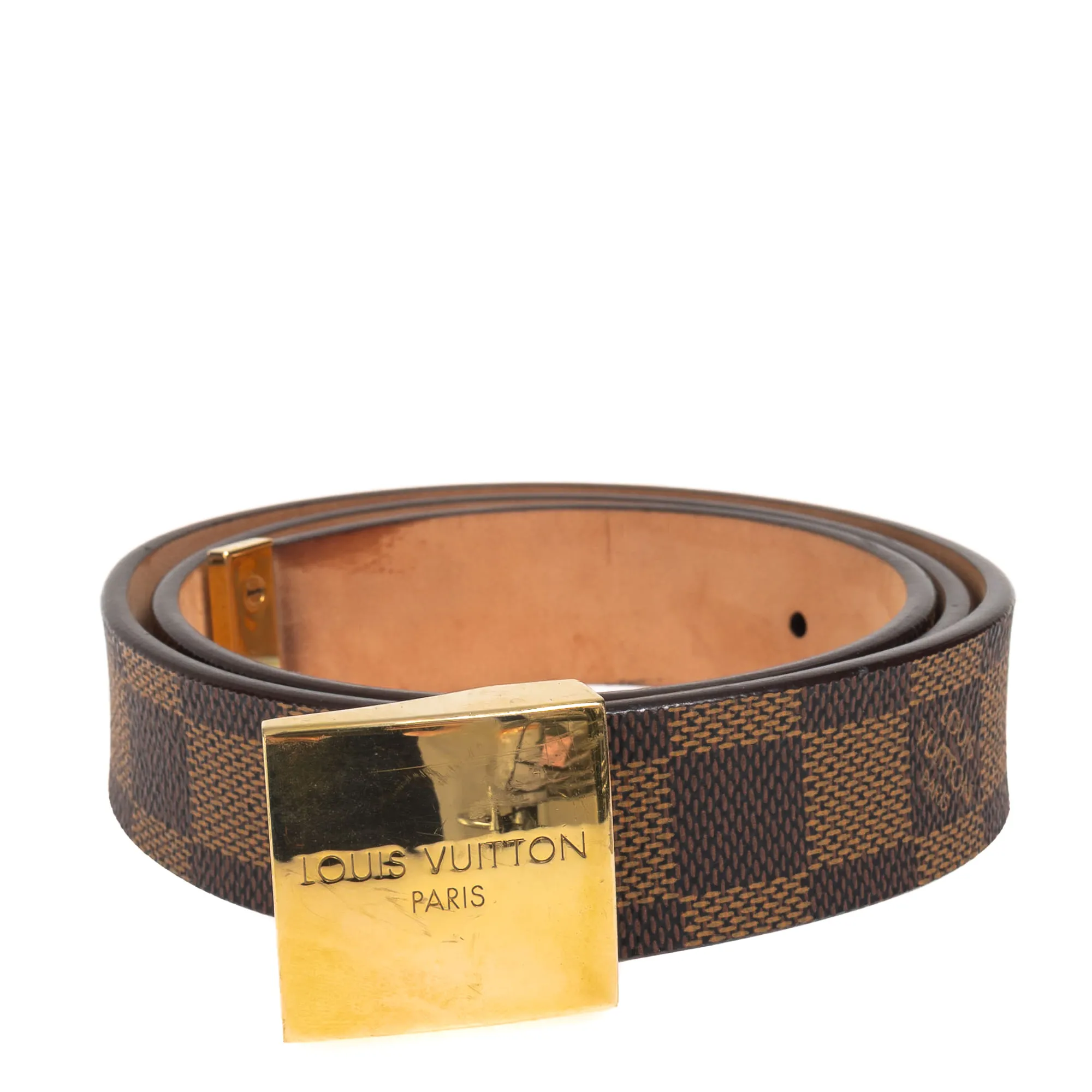 300707-Cinto-Louis-Vuitton-Vintage-Damier-Ebene-1-1