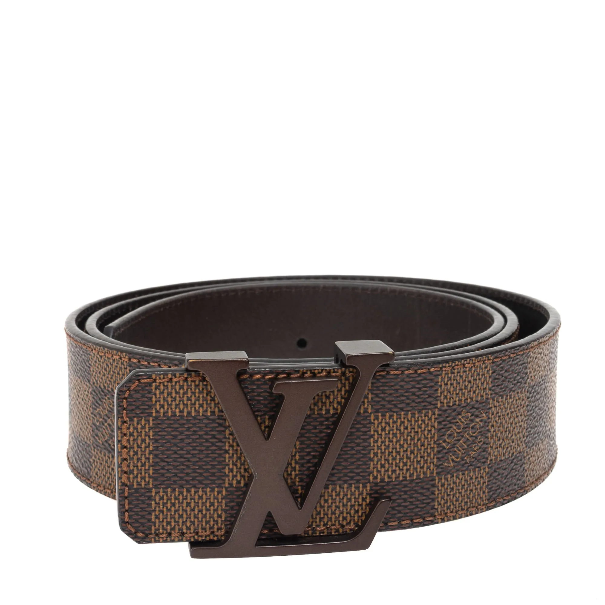 300818-Cinto-Louis-Vuitton-Damier-Ebene-Marrom-1-1