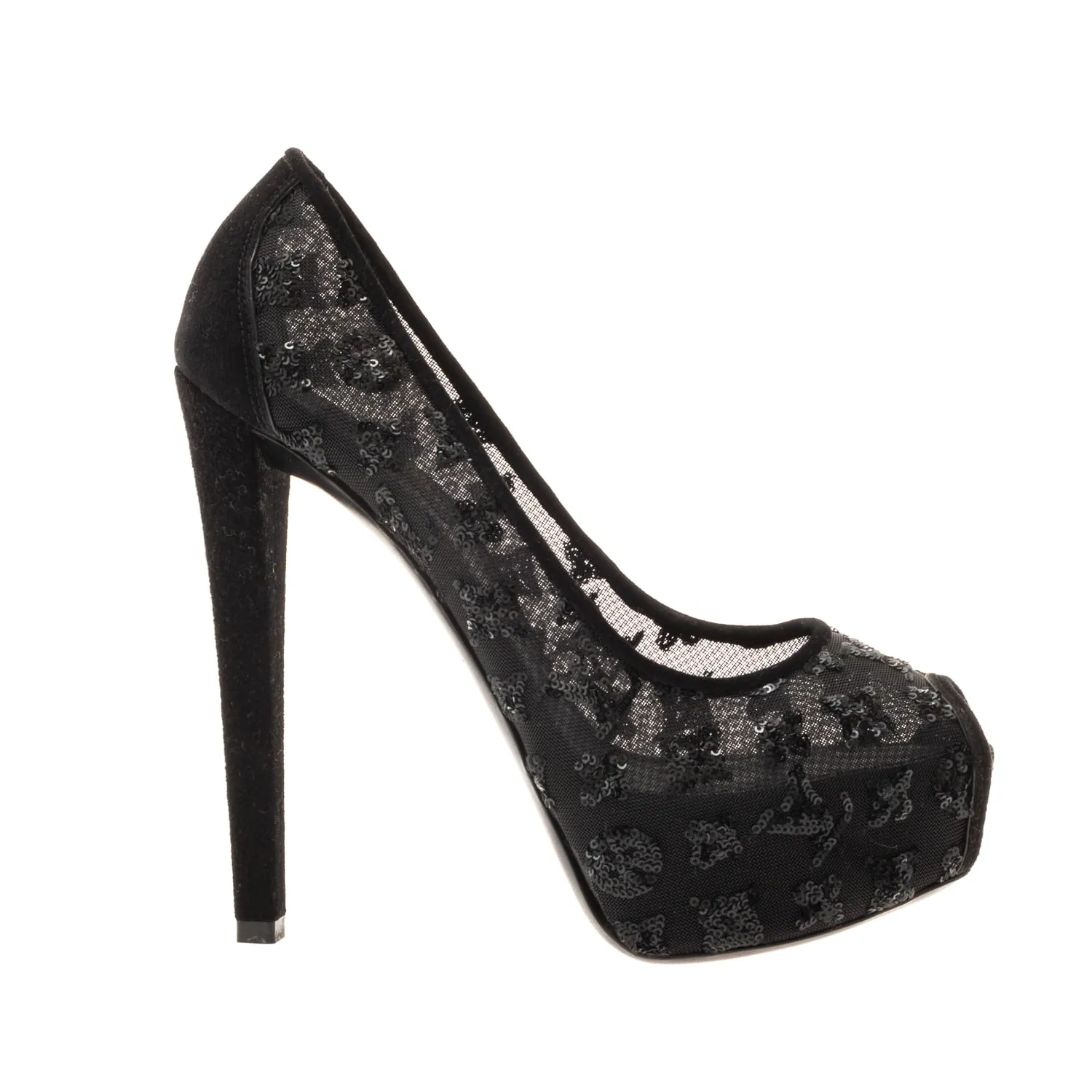 72664-Peep-Toe-Louis-Vuitton-Tela-e-Paetes-Preto-1-1