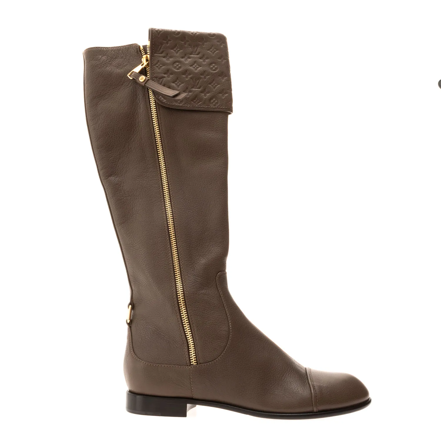 72685-Bota-Louis-Vuitton-Cano-Alto-Couro-Cinza-1-1