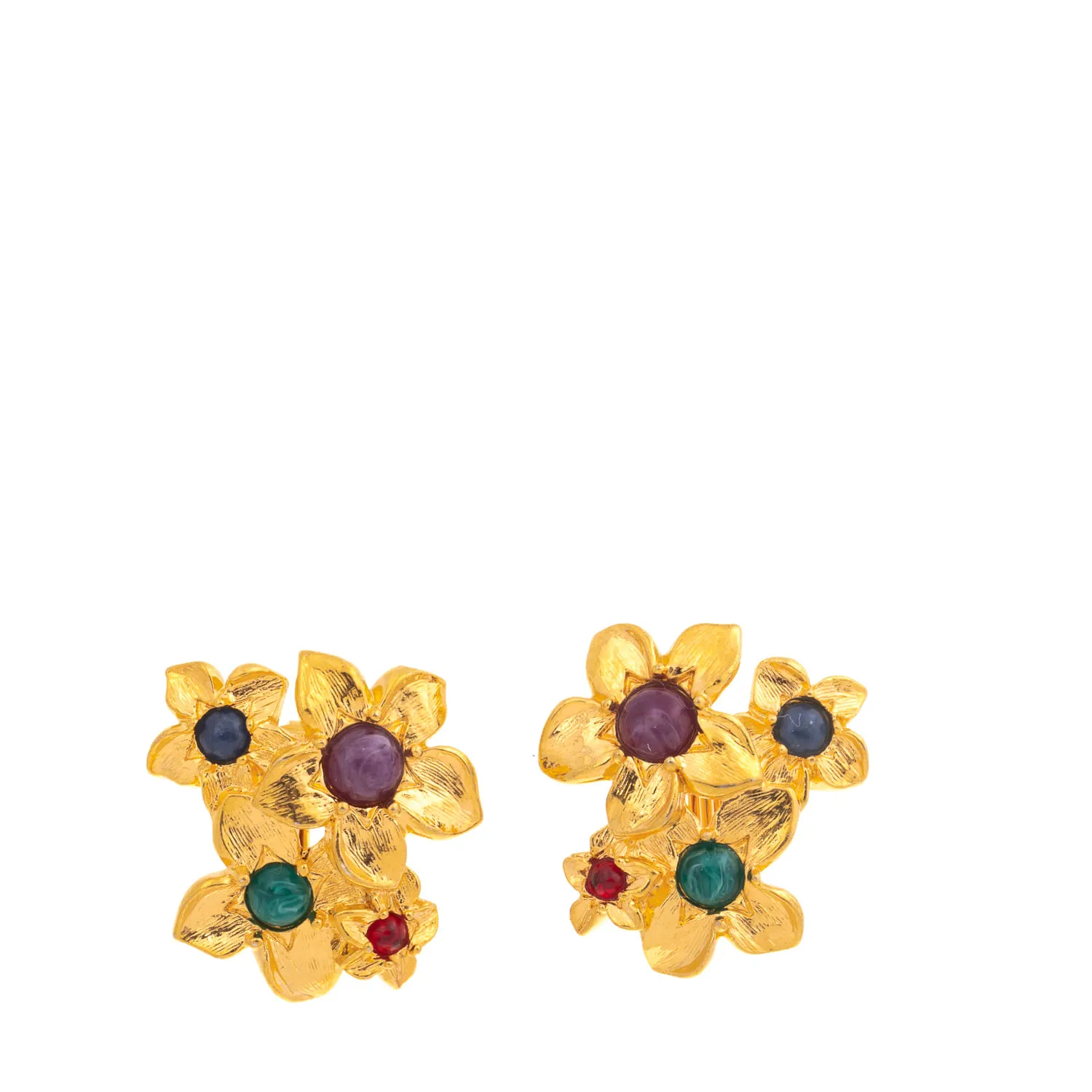 73834-Brinco-Vintage-Pressao-Flores-Douradas-e-Pedras-Coloridas-1-1