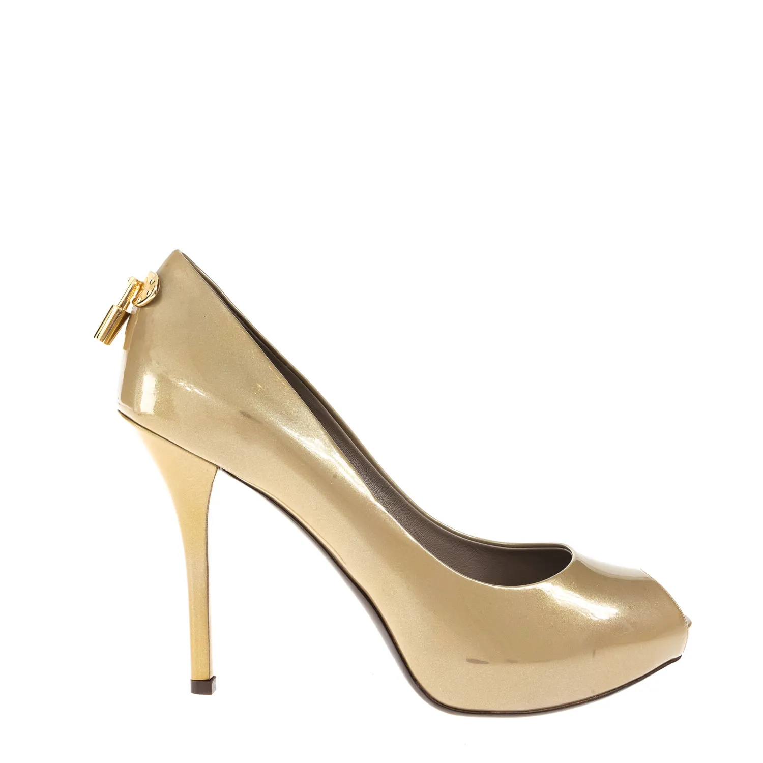 74143-Peep-Toe-Louis-Vuitton-Oh-Really-Verniz-Dourado-1-1