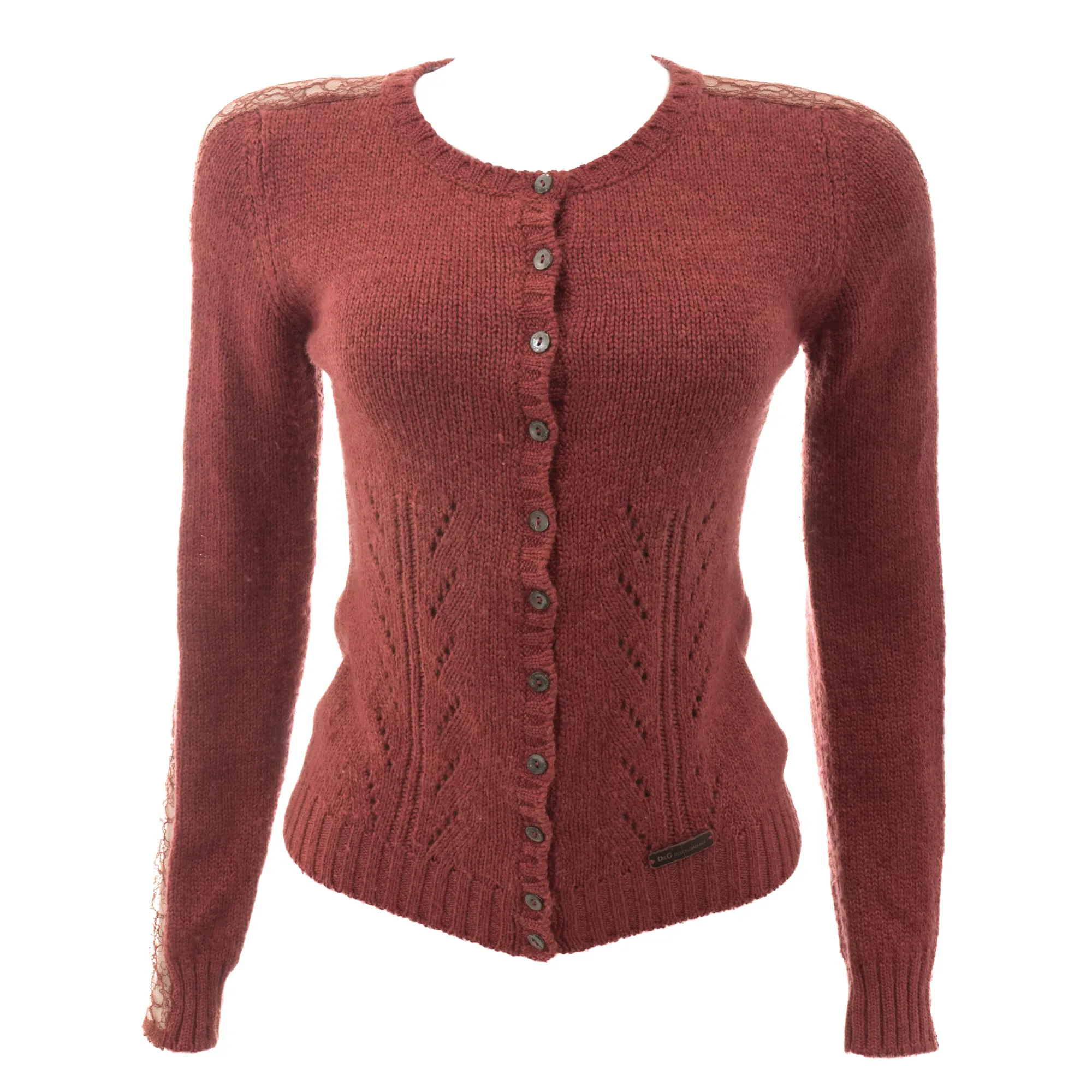 78944-Cardiga-Dolce-Gabbana-Trico-e-Renda-Bordo-1-1