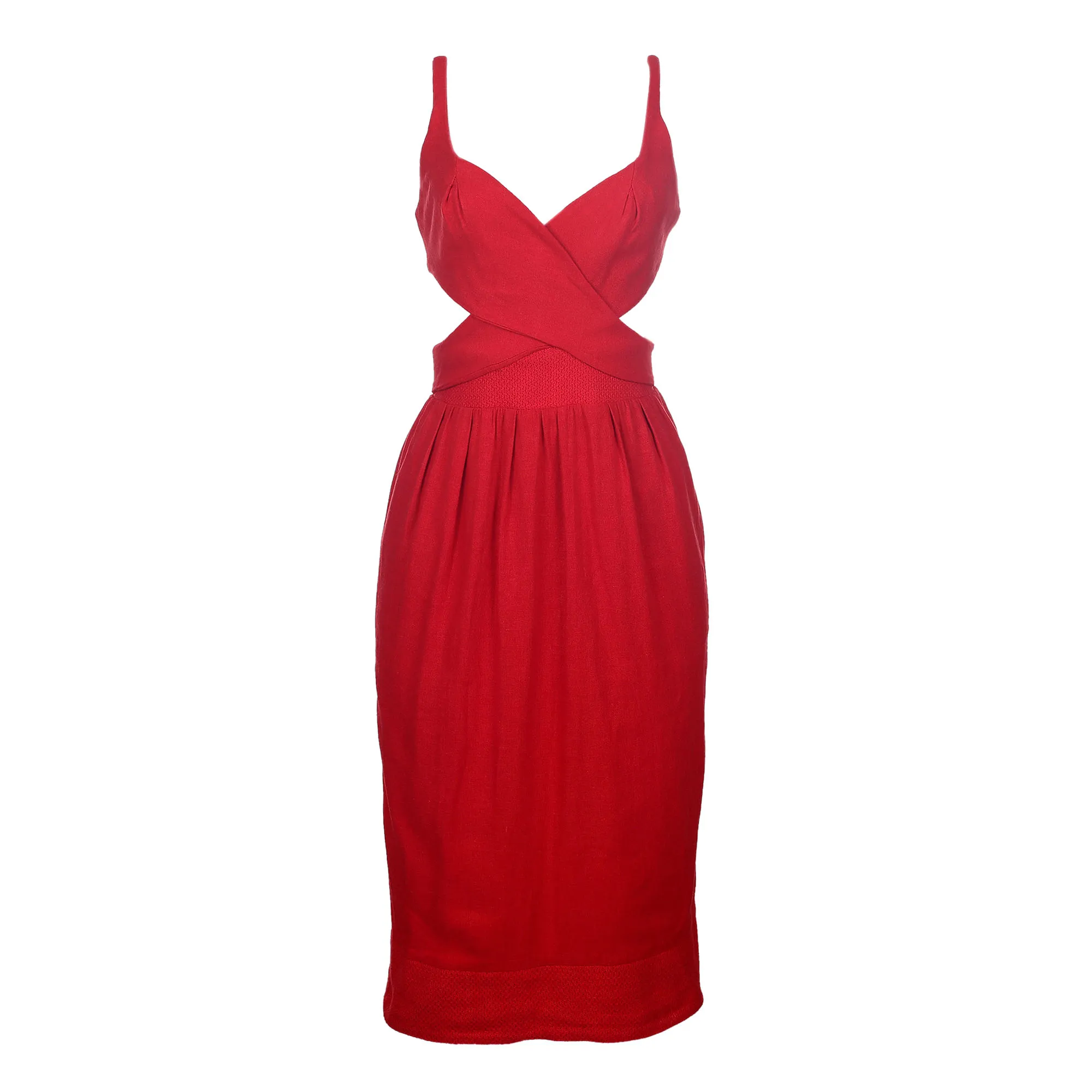 84683-Vestido-Cris-Barros-Linho-Vermelho-1-1