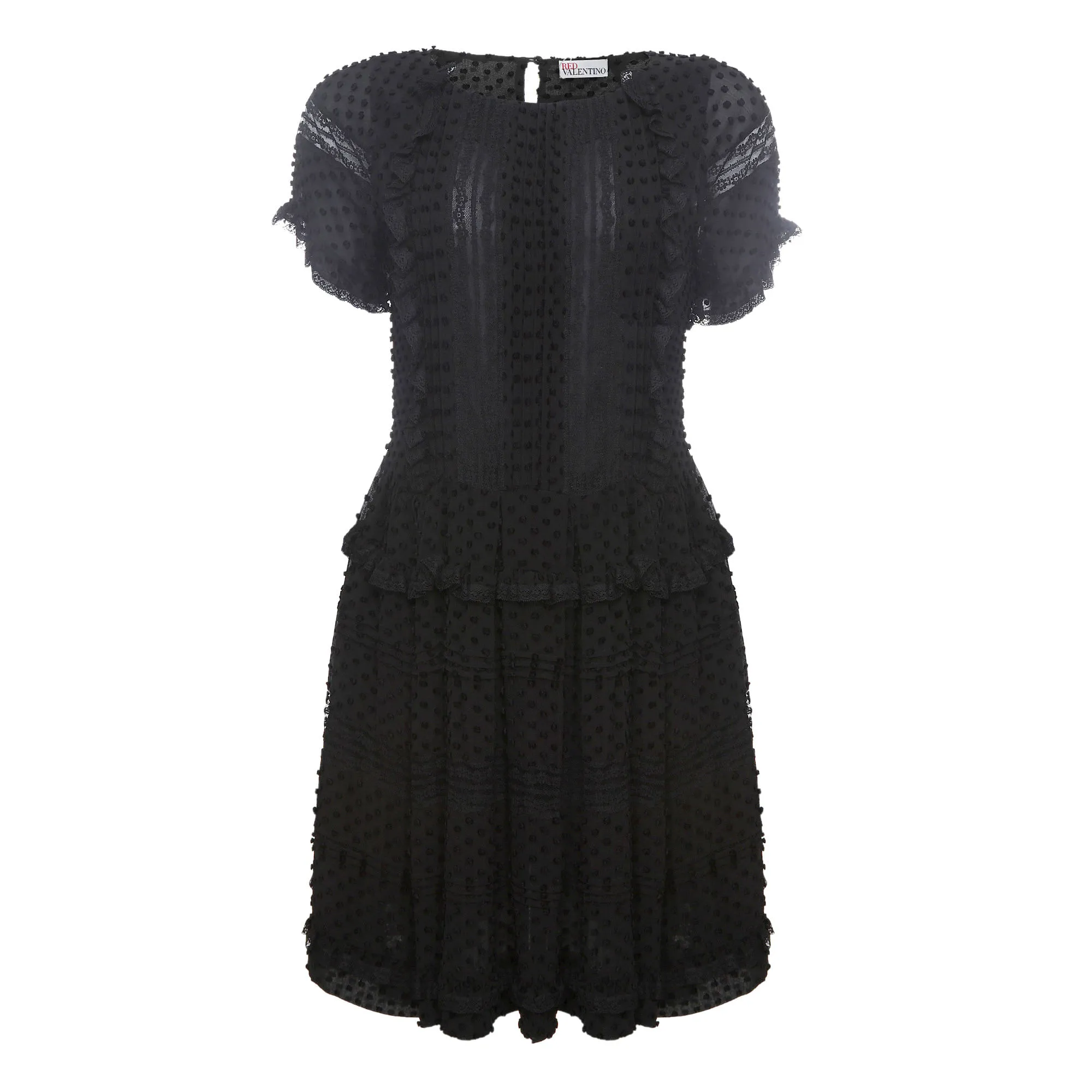 86942-Vestido-Red-Valentino-Babado-Preto-1-1